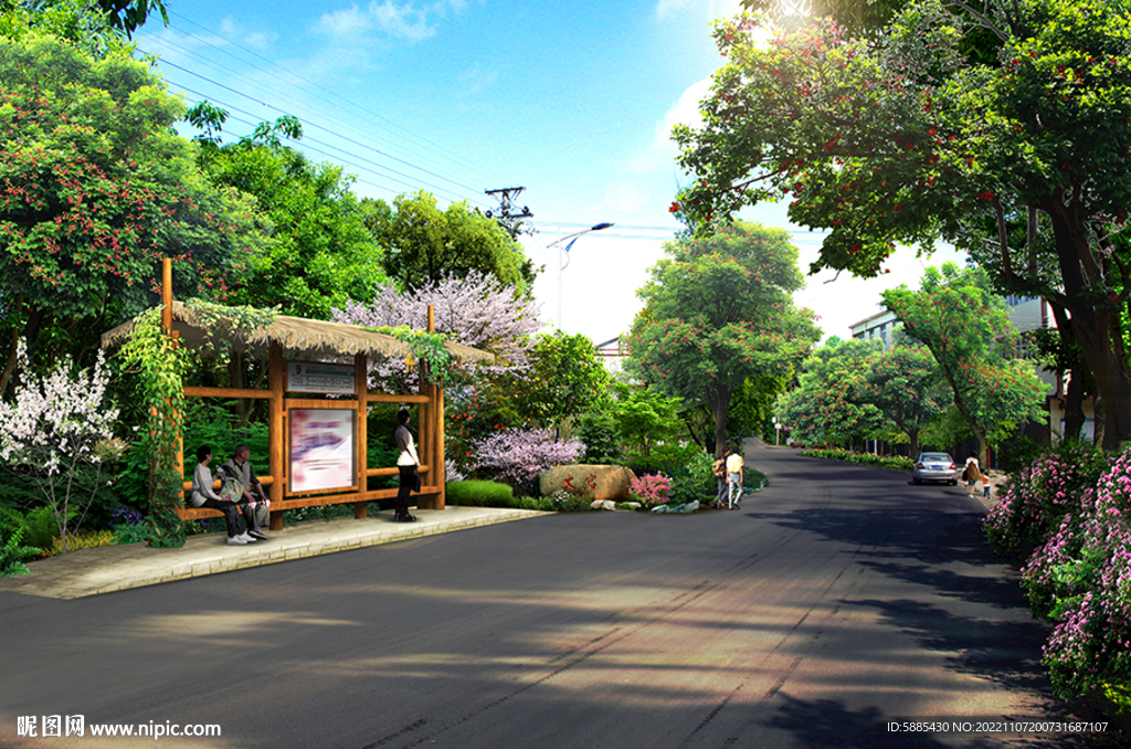 农村景观绿化建设