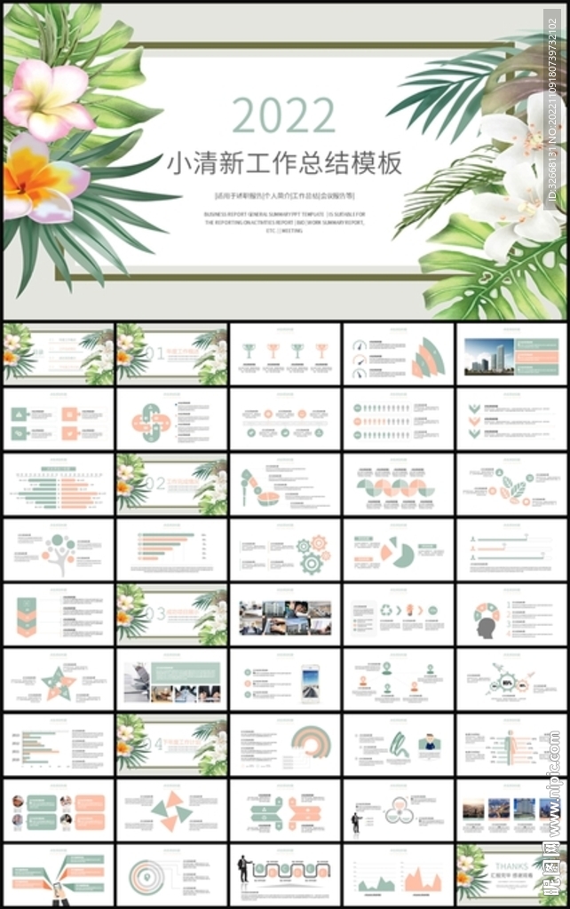 彩绘花卉工作总结述职报告ppt