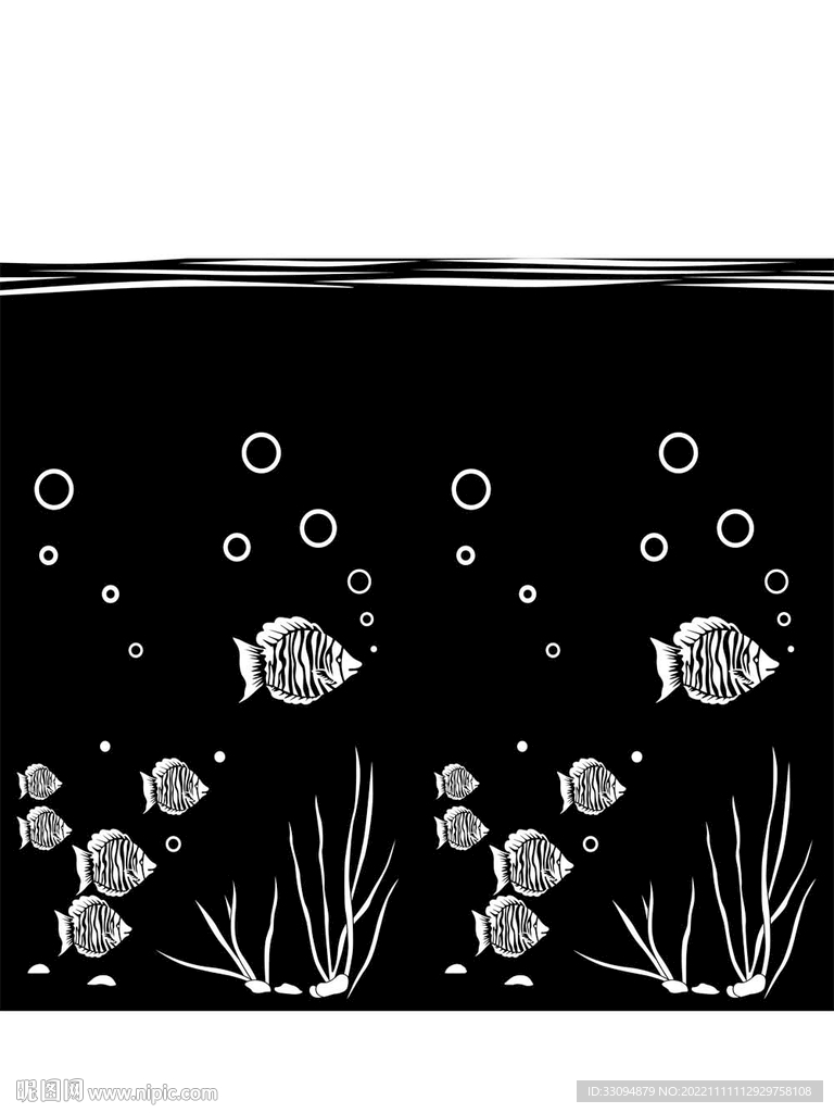 高清分层透明底推拉门打印图