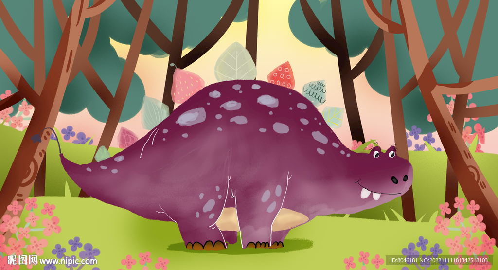 恐龙插画