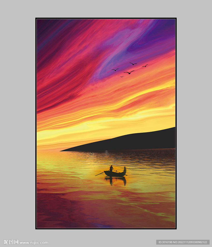 风景山水装饰画