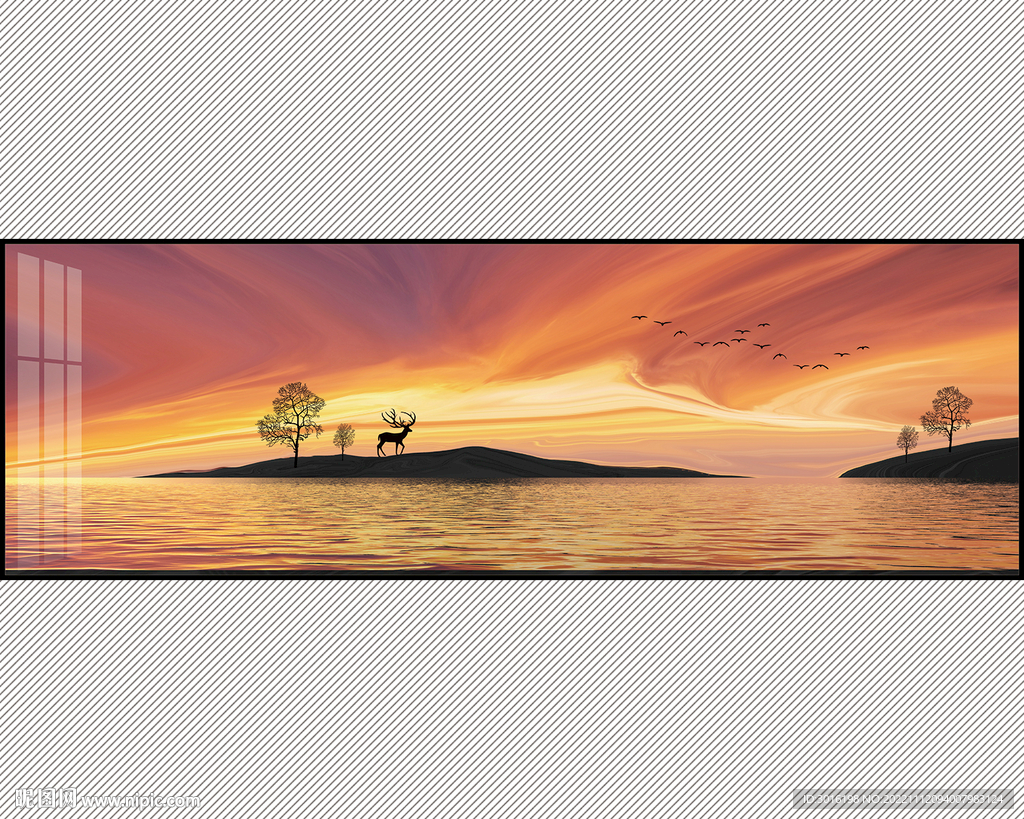 风景山水装饰画