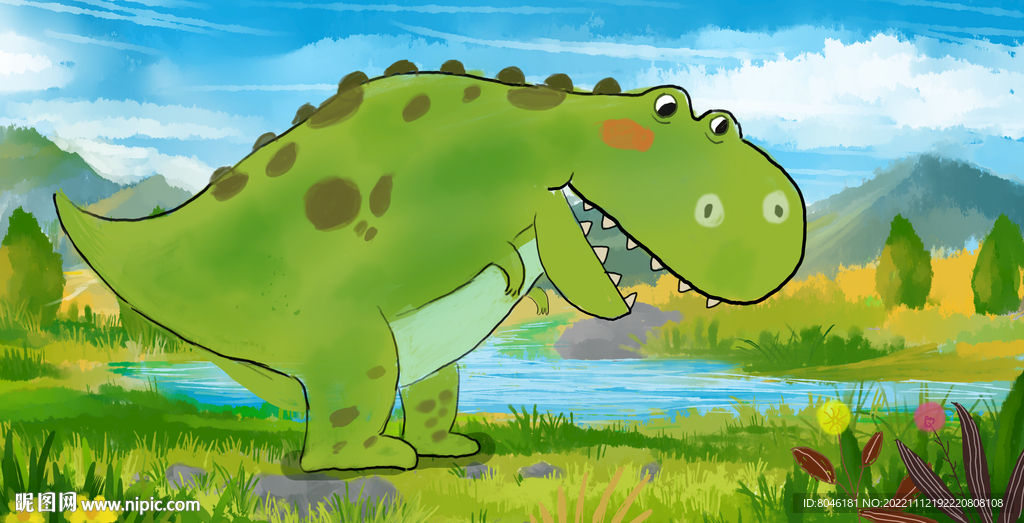 恐龙插画