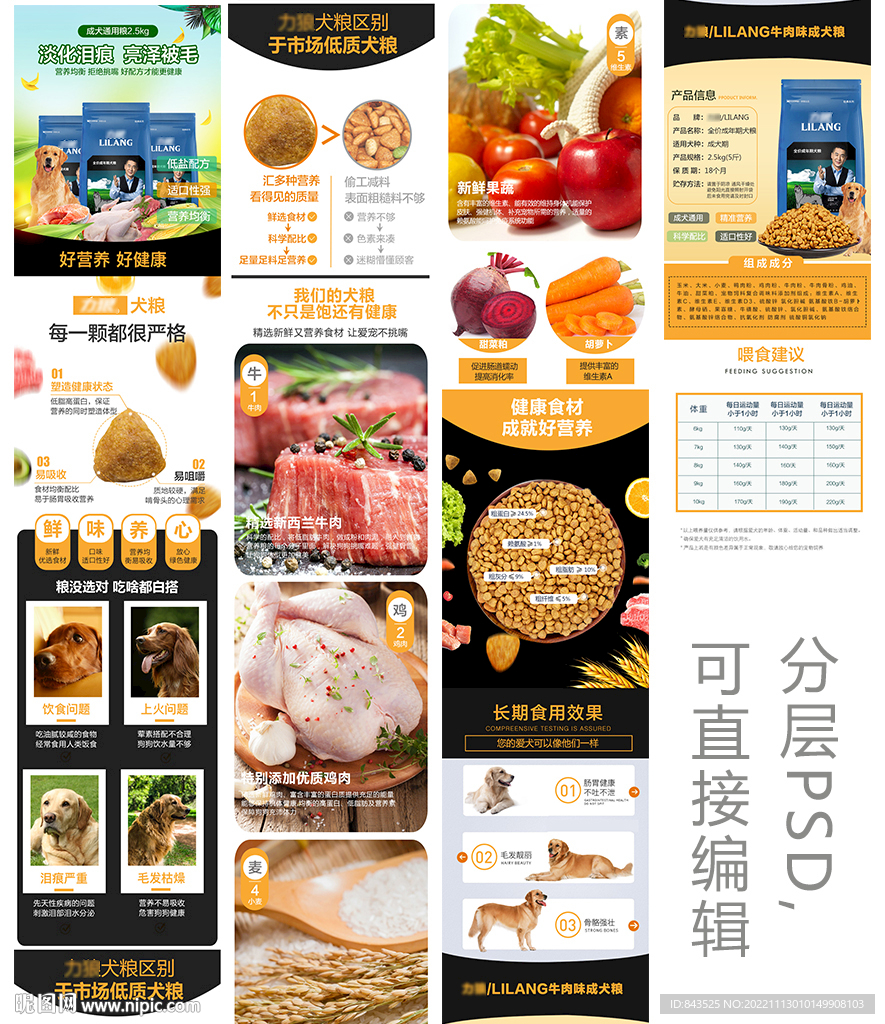 宠物犬粮详情设计