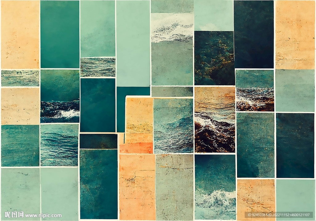 现代抽象几何地毯客厅卧室地毯