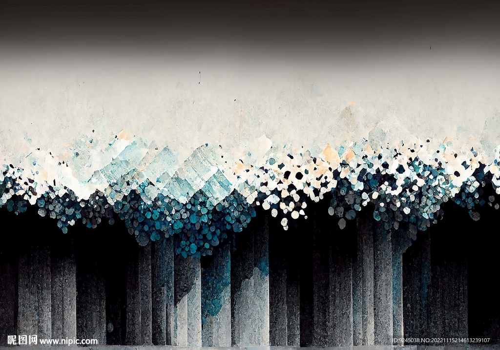 现代抽象几何地毯客厅卧室地毯