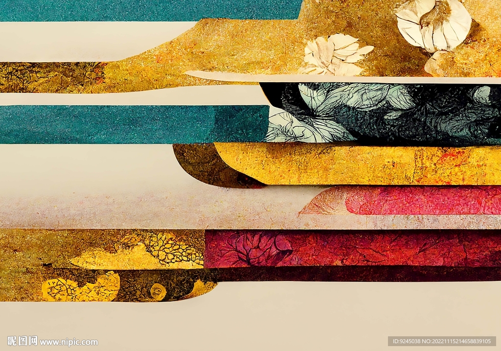 现代抽象几何地毯客厅卧室地毯