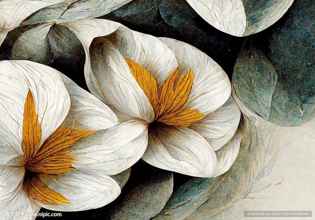 现代轻奢侘寂风复古花卉地毯