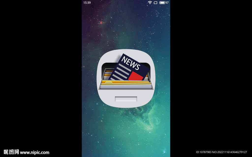 太空主题UI图标设计