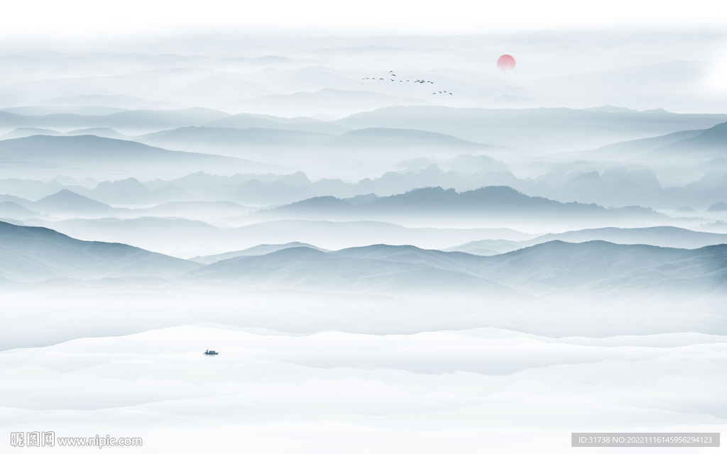 新中式电视背景墙