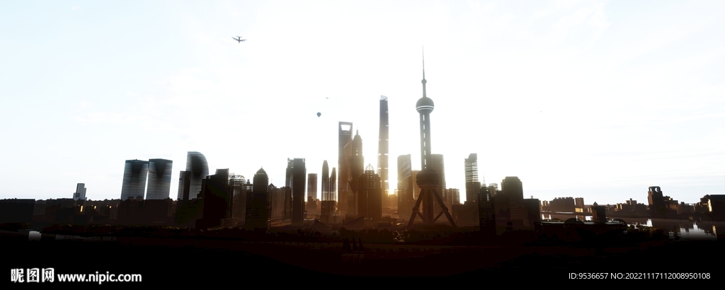 上海外滩陆家嘴