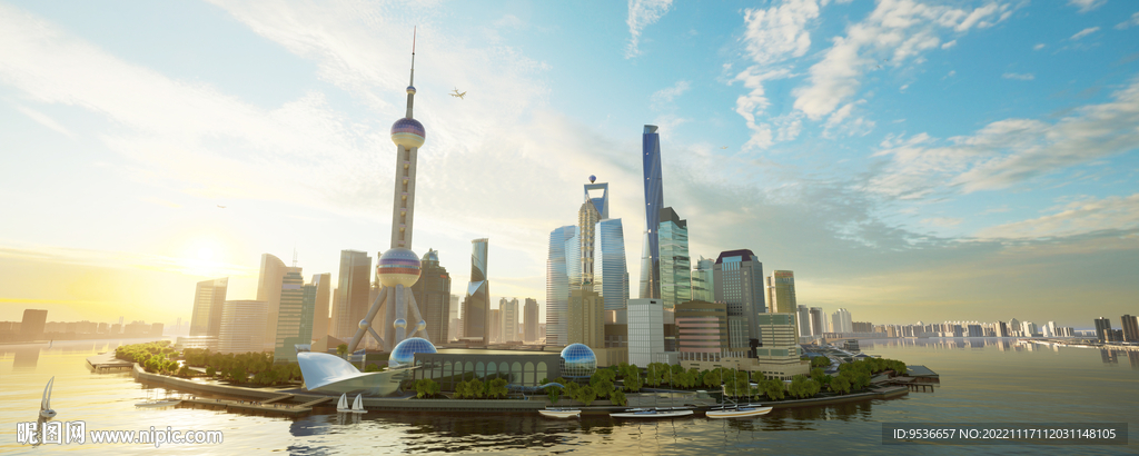 上海外滩陆家嘴