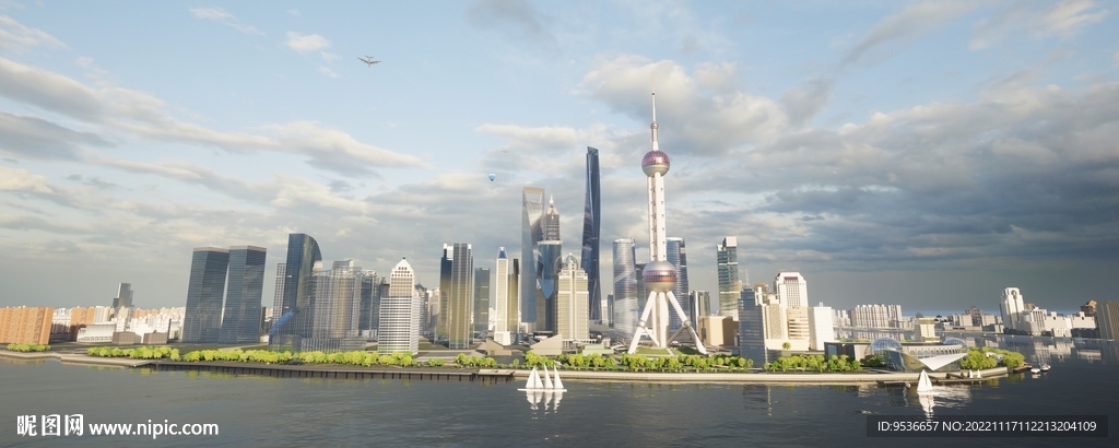 上海外滩陆家嘴