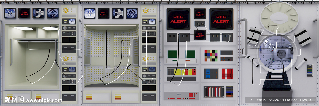 航天飞船内部空间