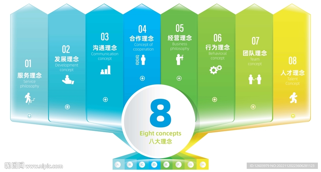 多彩数据信息图表