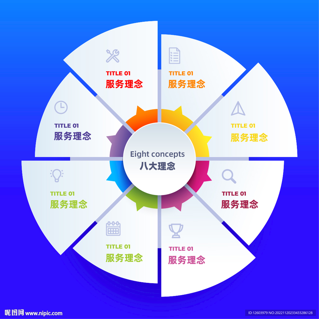 多彩数据信息图表