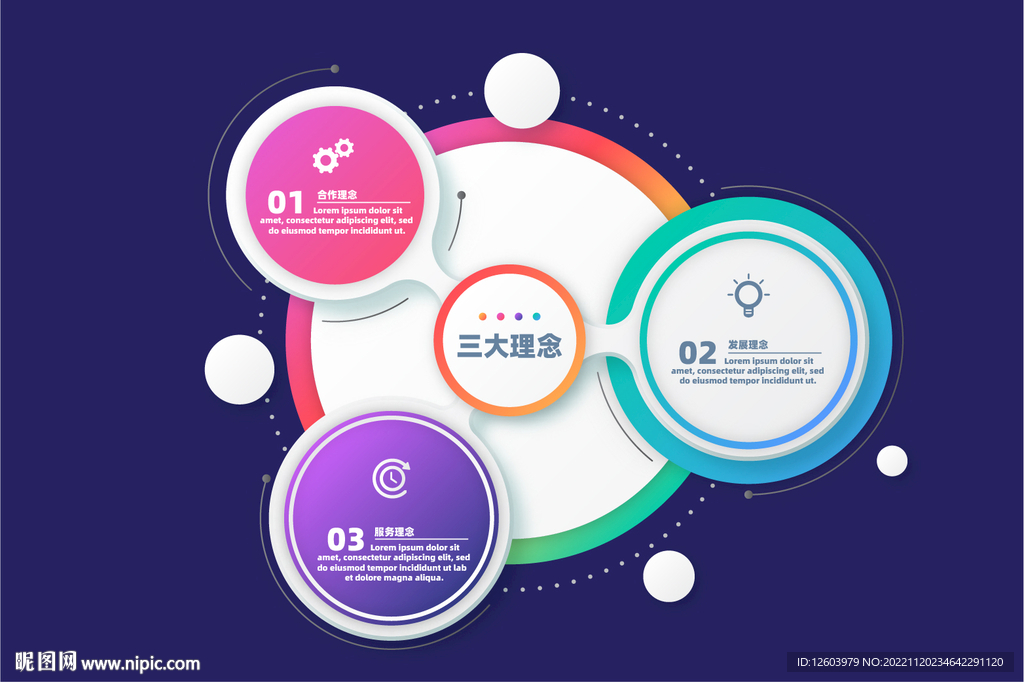 多彩数据信息图表