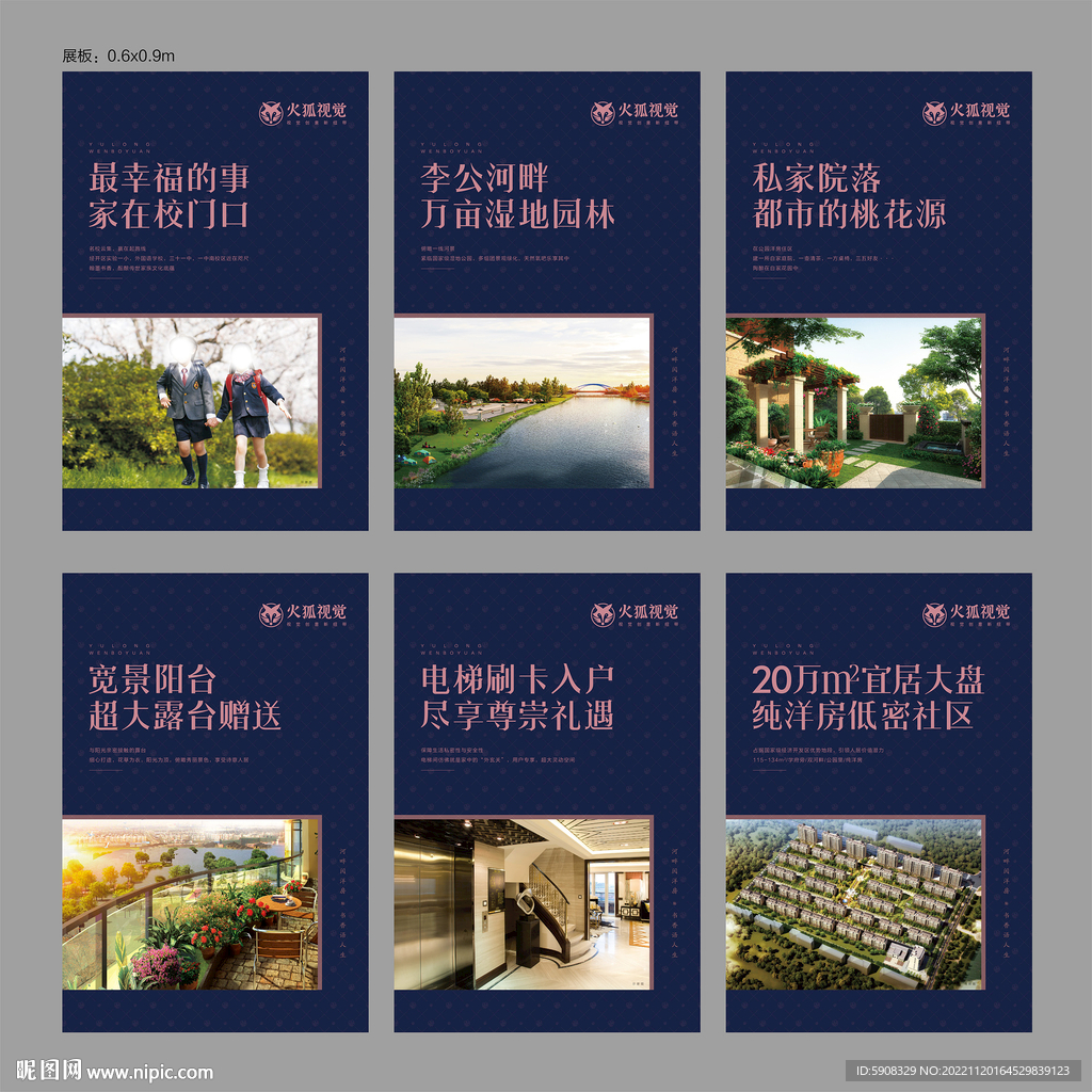 地产价值点展板