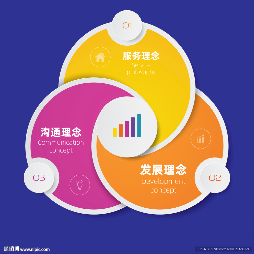 多彩数据信息图表