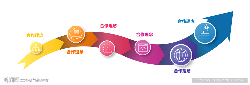 多彩数据信息图表