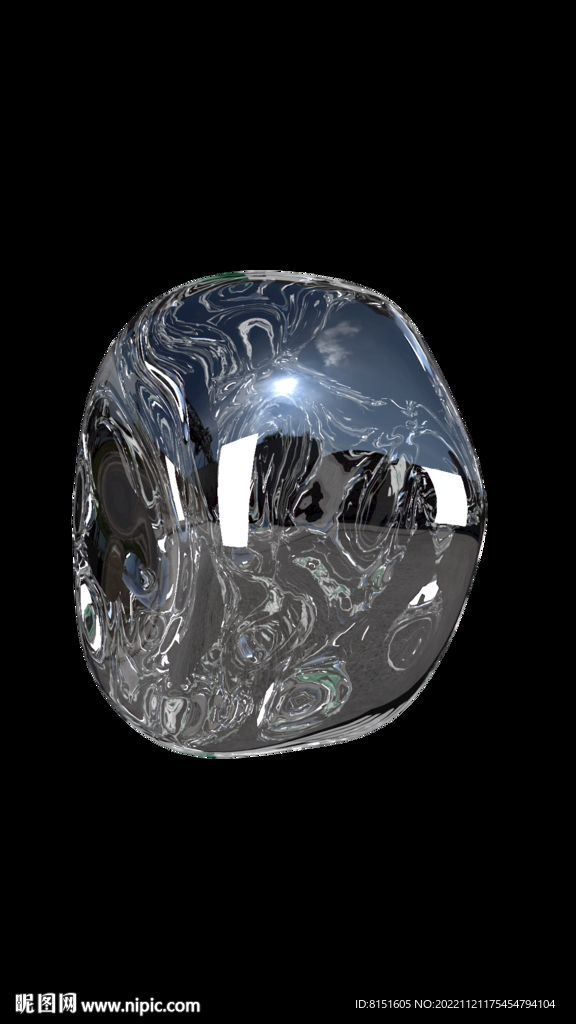 高清透明冰块png素材