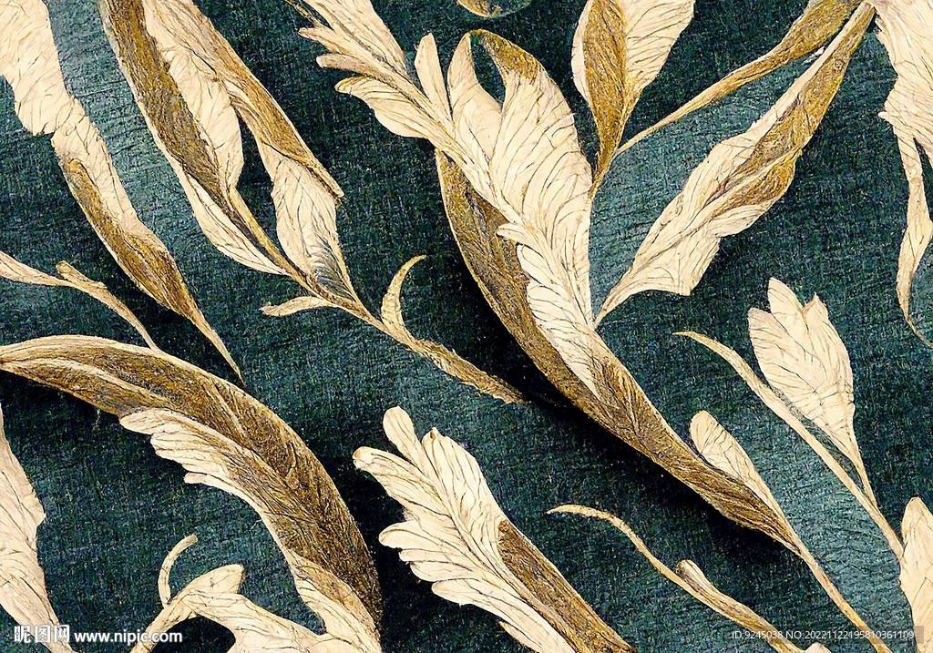 现代北欧轻奢花纹卧室地毯地垫