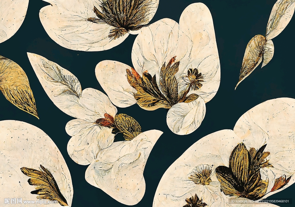 现代北欧轻奢花纹卧室地毯地垫