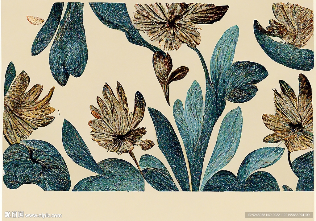 现代北欧轻奢花纹卧室地毯地垫