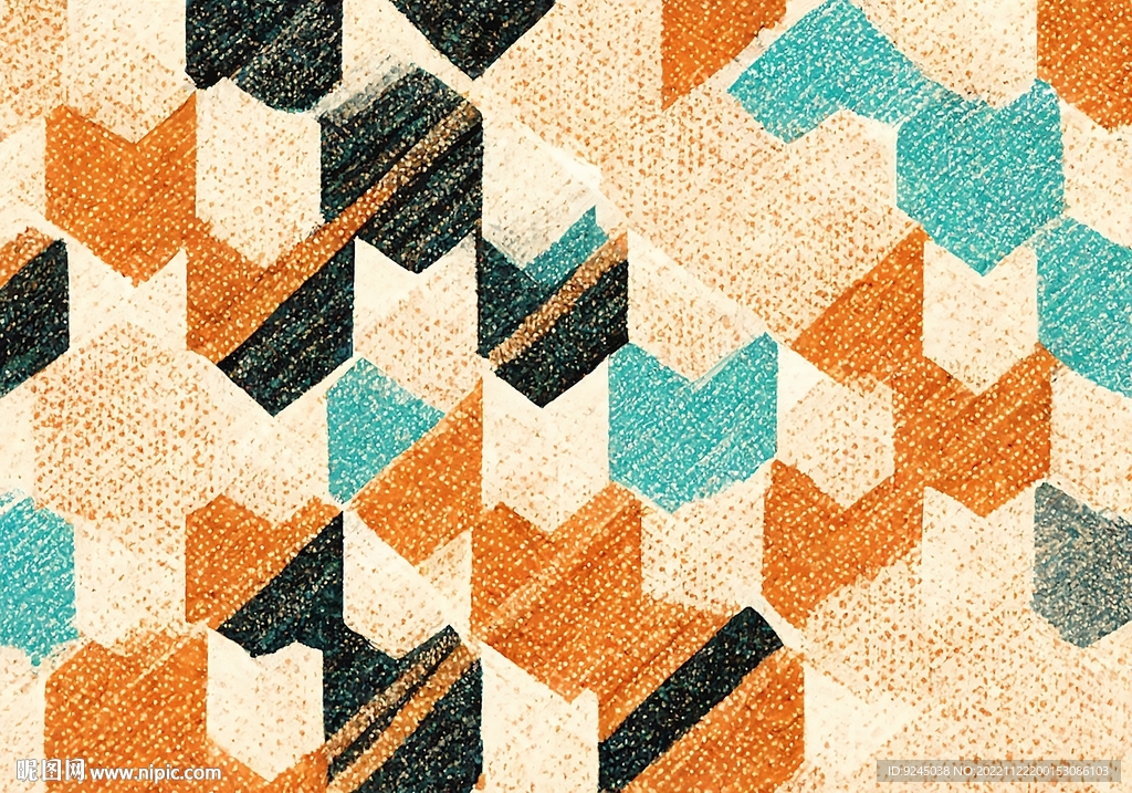 现代简约几何图形艺术地毯地垫