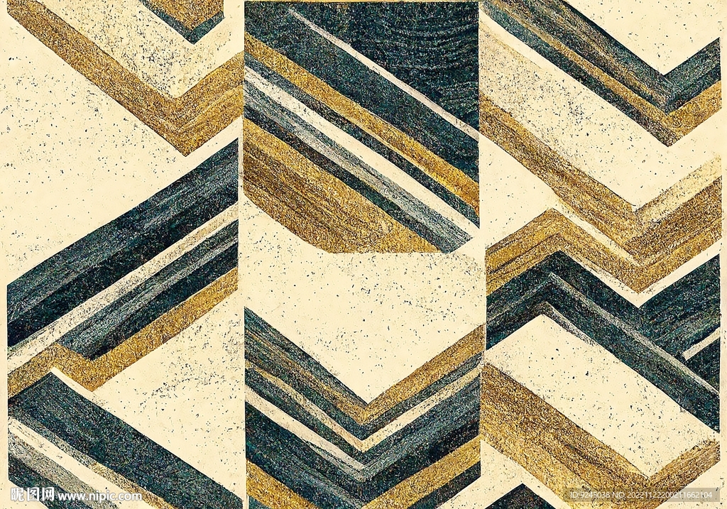 现代简约几何图形艺术地毯地垫