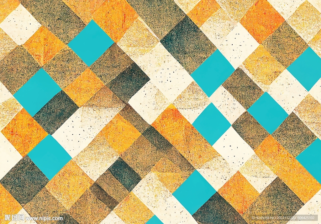 现代简约几何图形艺术地毯地垫