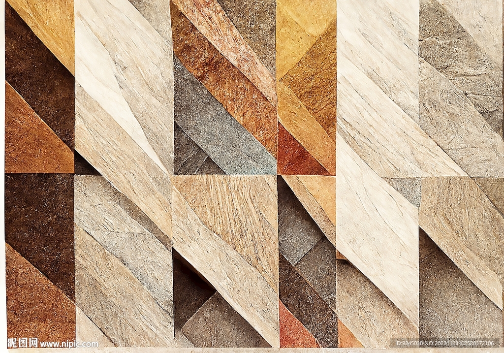 现代轻奢极简几何客厅地毯地垫