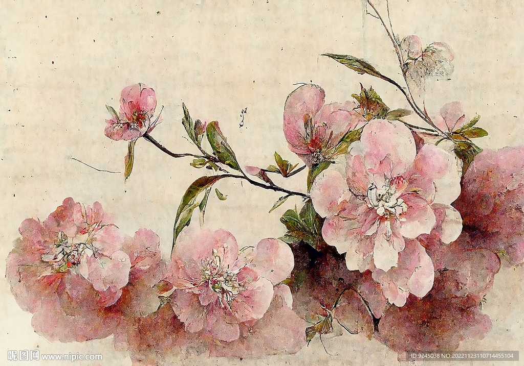 新中式花肌理花卉客厅地毯地垫