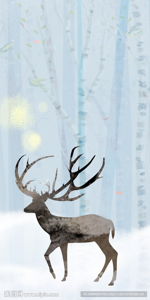 人气 新欧式玄关画 tif分层