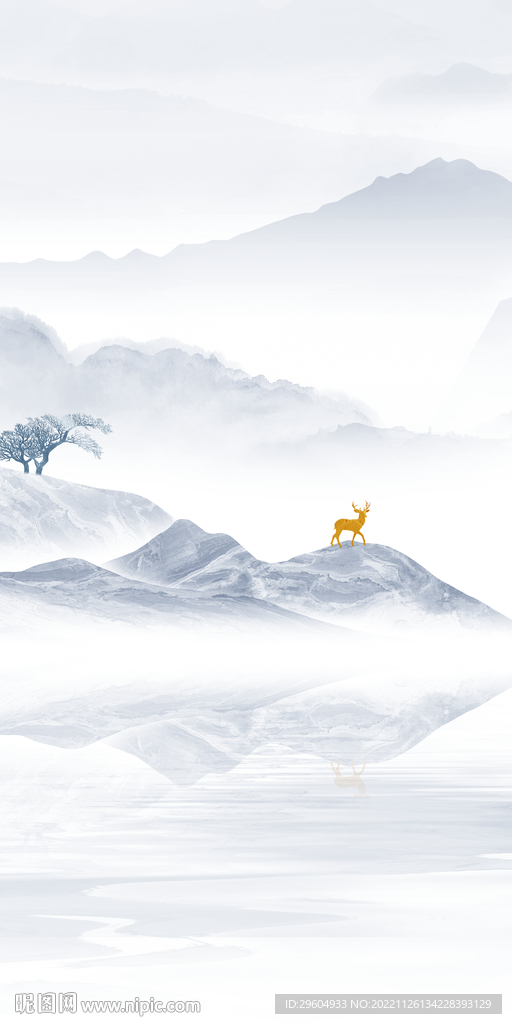 中式 新款高档玄关 TIf分层