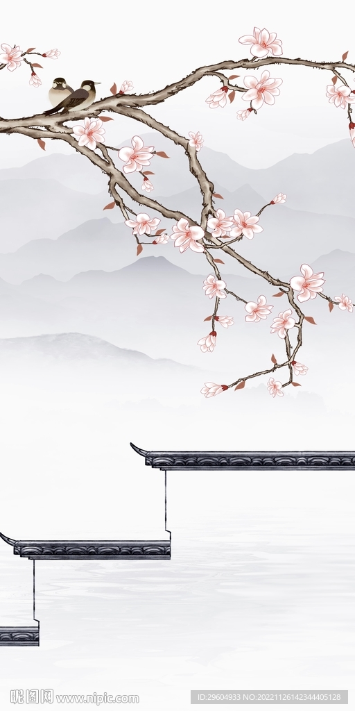 别墅 极简高清玄关 TIf分层