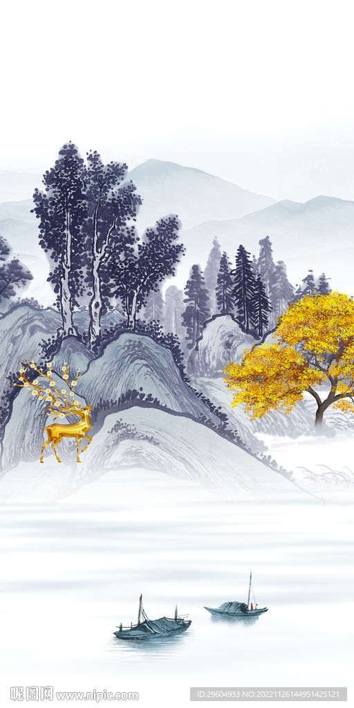 大气 极简高端玄关 TIf分层