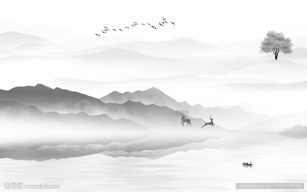 别墅 沙发最新山水 tif分层