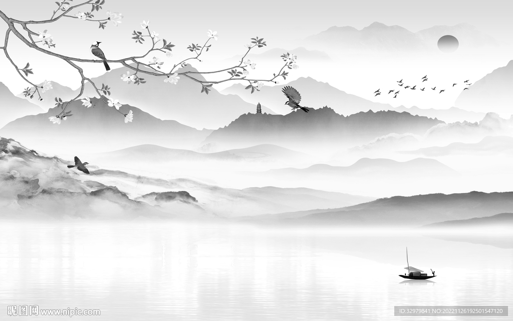 电视  新款最新山水 Tif分