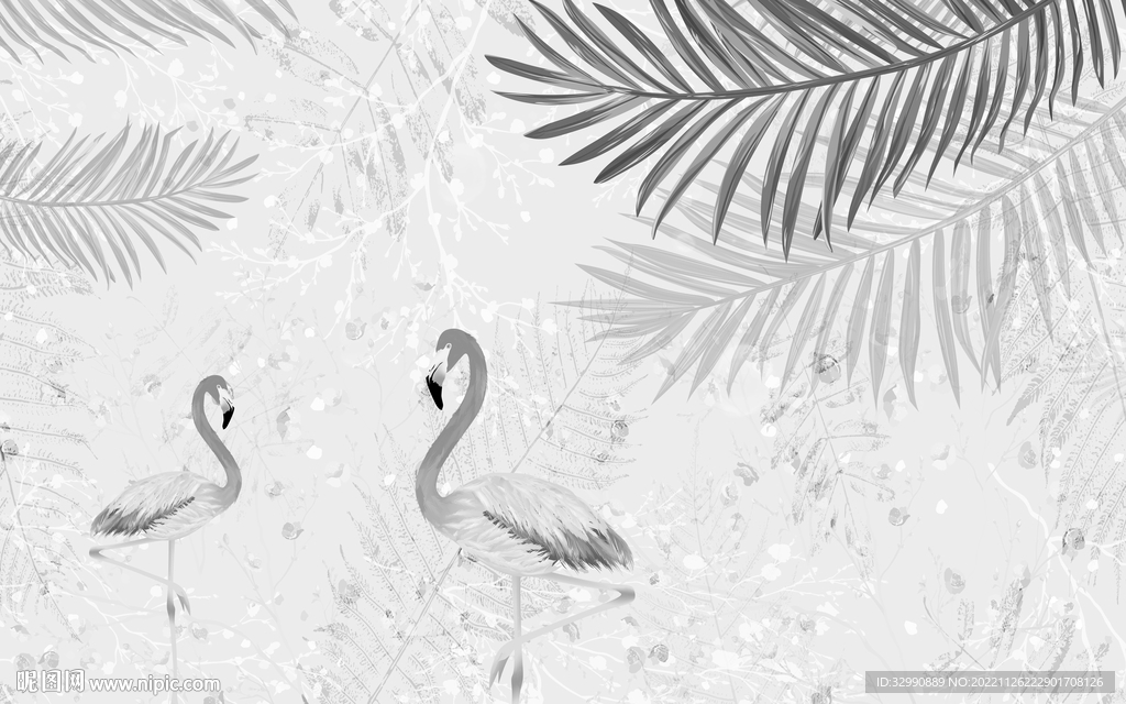 大气 新装饰灰色画 TIF分层