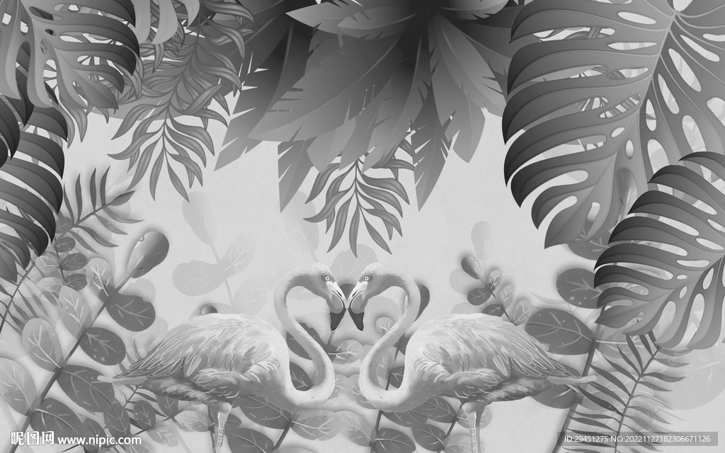 别墅 灰色新无框画 TIF分层