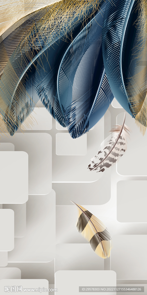 高雅 欧式新玄关画 TIF分层