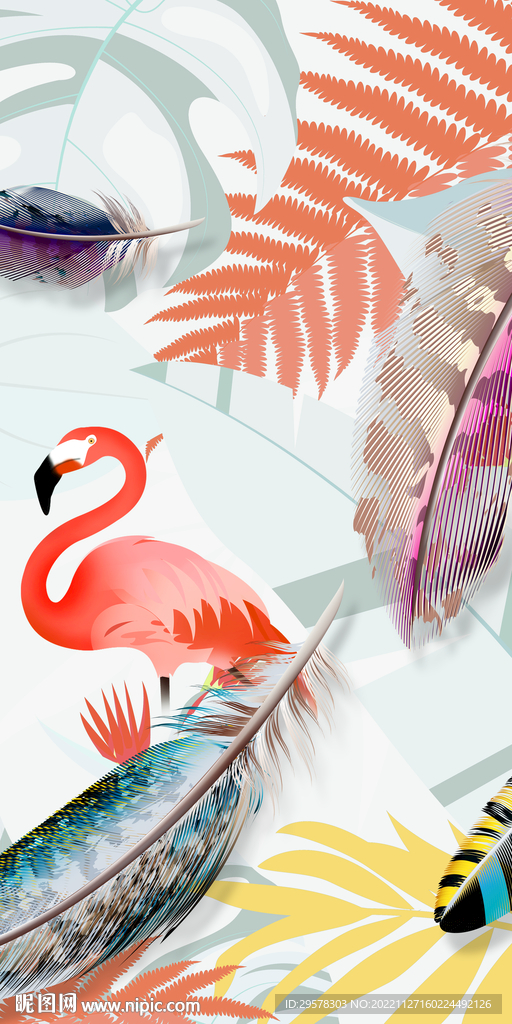 别墅 欧式新玄关画 TIF分层