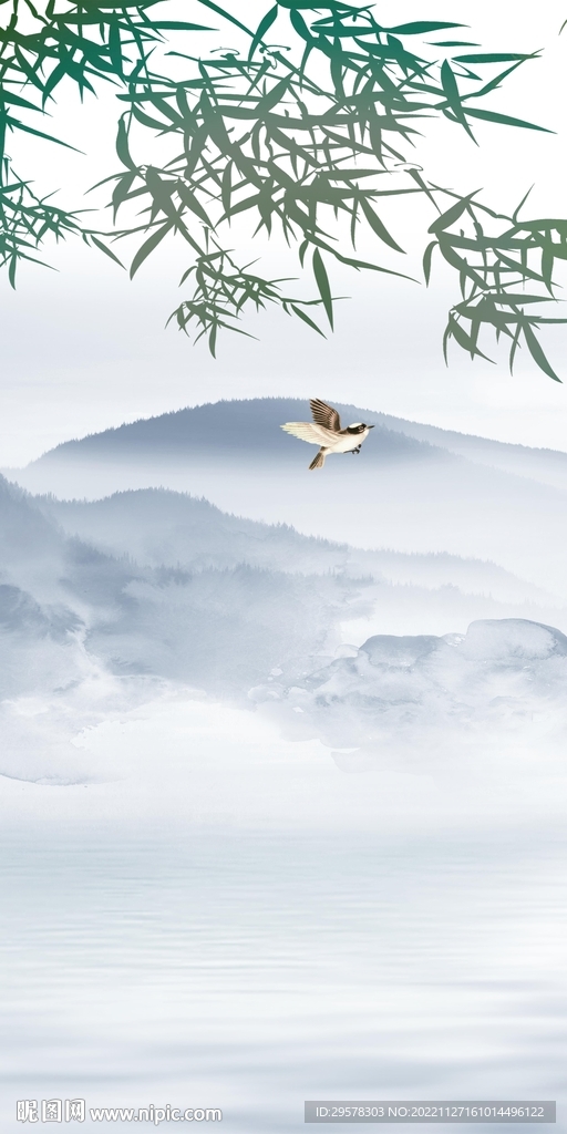 现代 中式最新玄关 TIF分层