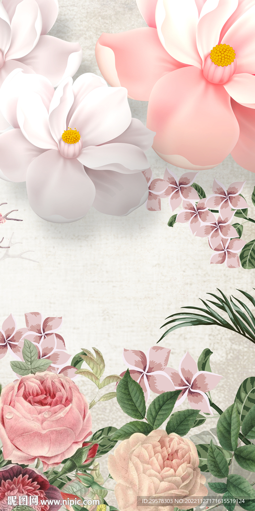 现代 欧式新玄关画 TIF分层