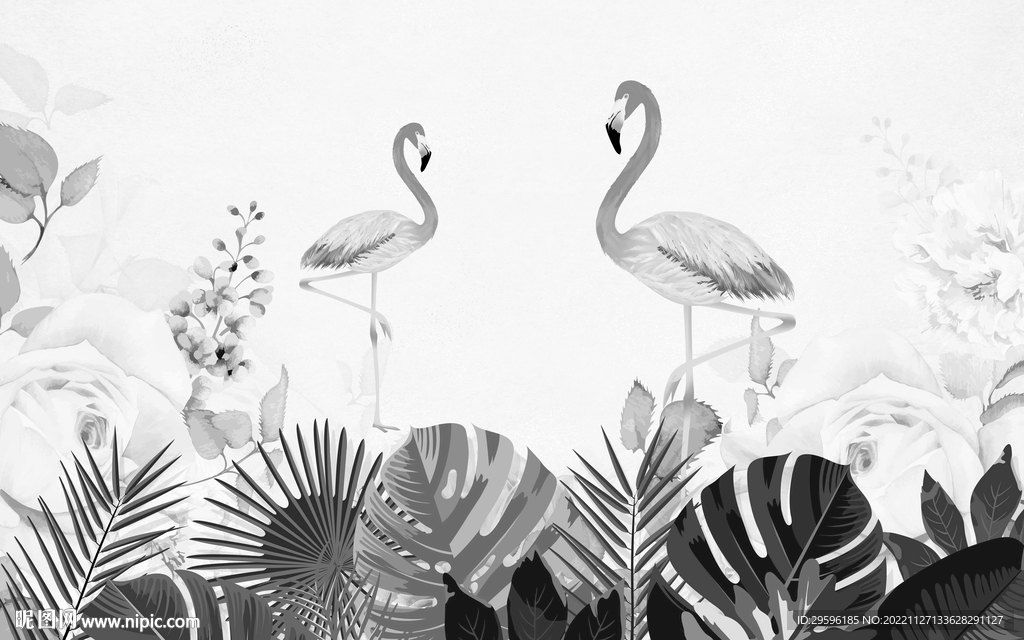 新品 现代新无框画 tif分层