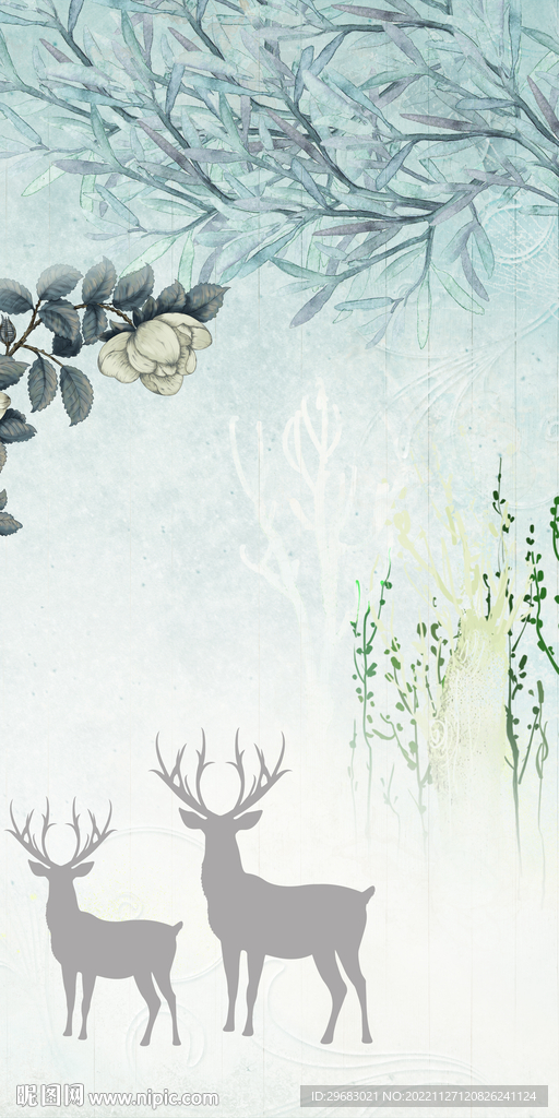 奢华 高档欧式玄关 TIF分层