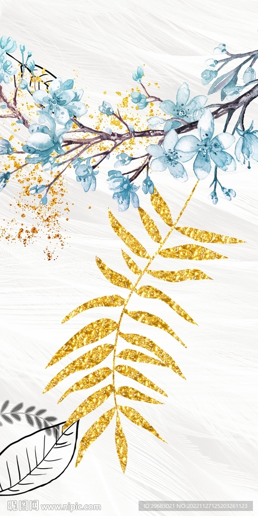 高清 新欧式玄关画 TIF分层