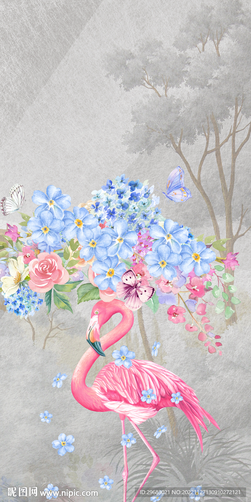 现代 新欧式玄关画 TIF分层