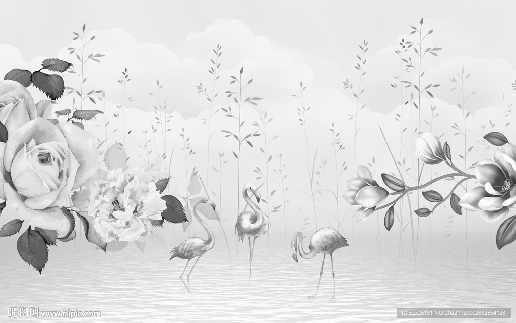 人气 高档新无框画 TIF分层